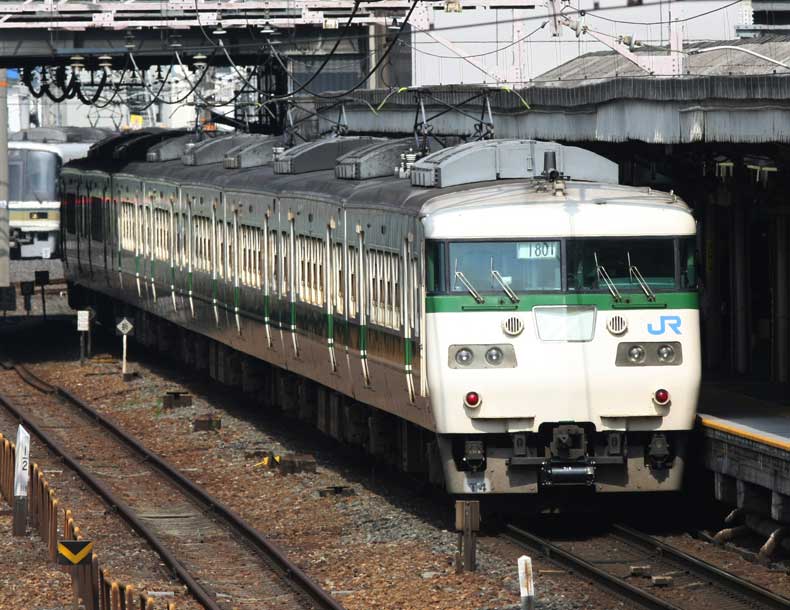 117系普通列車　東海道本線京都駅