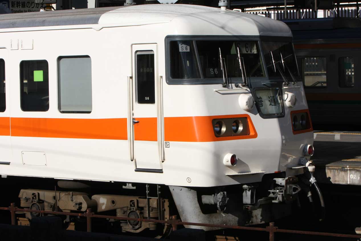 東海道本線浜松駅　117系普通列車