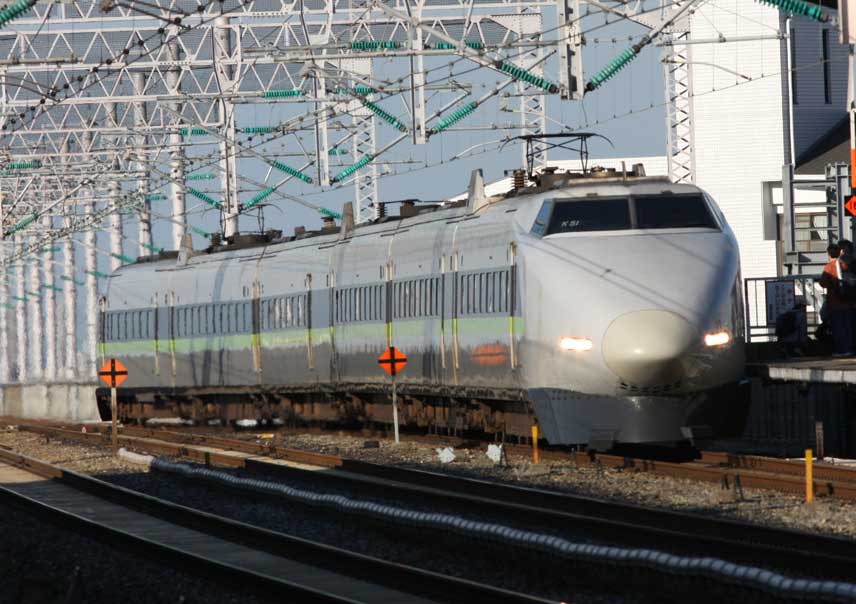 山陽新幹線西明石駅　100系「こだま」