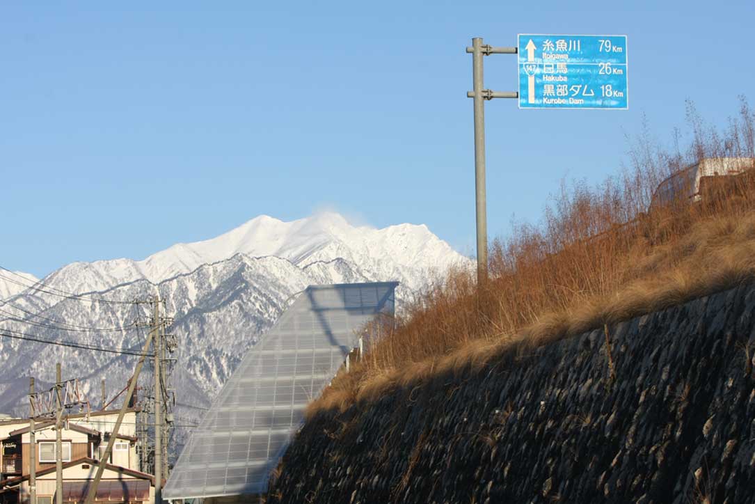 大糸線南大町－信濃大町