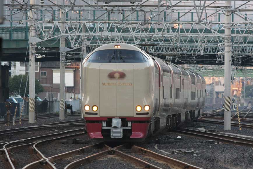 高松駅　285系寝台特急「サンライズ瀬戸」