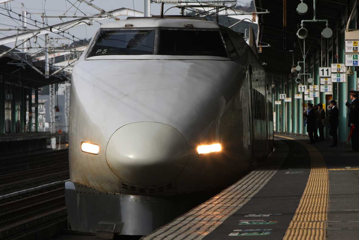 山陽新幹線新山口駅　100系新幹線「こだま」