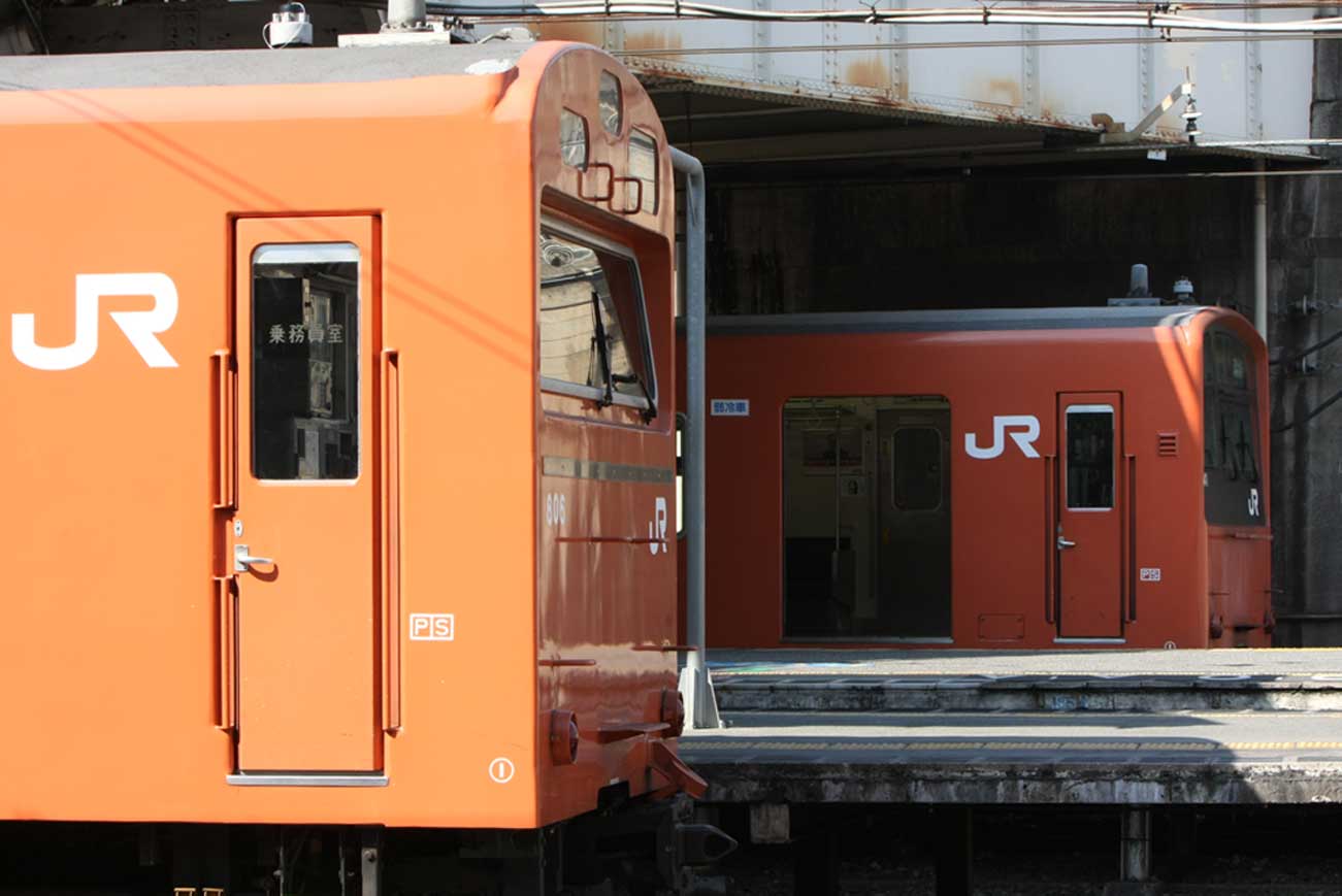 大阪環状線天王寺駅　103系+201系普通列車