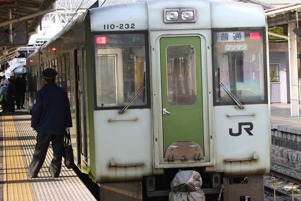 長野駅　キハ110系普通列車