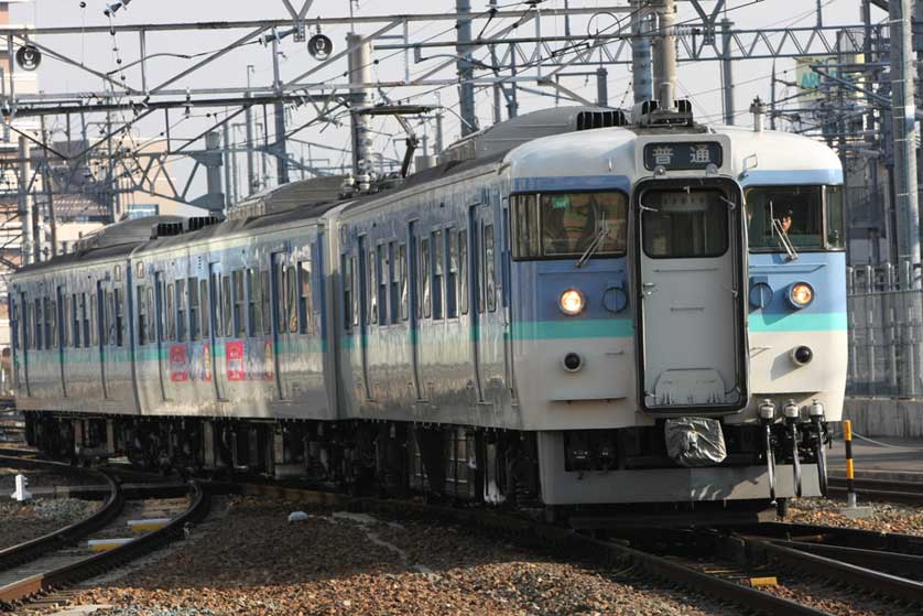 長野駅入線 115系普通列車