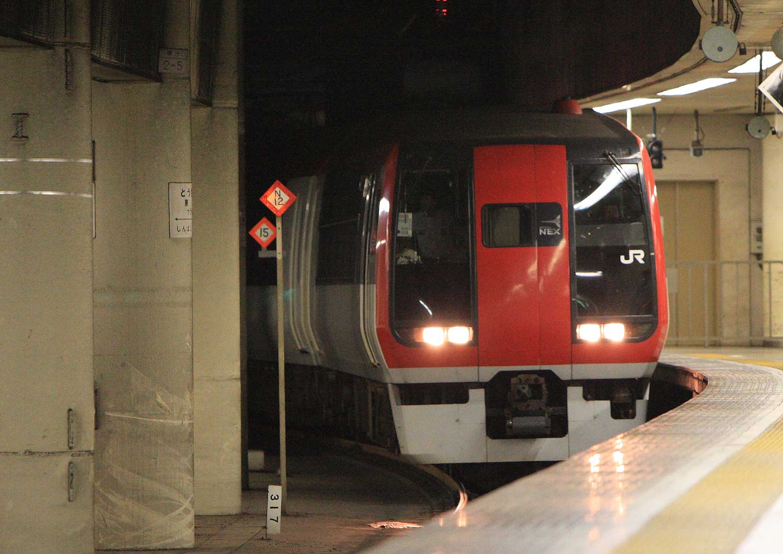 東京駅　253系特急「成田エクスプレス」