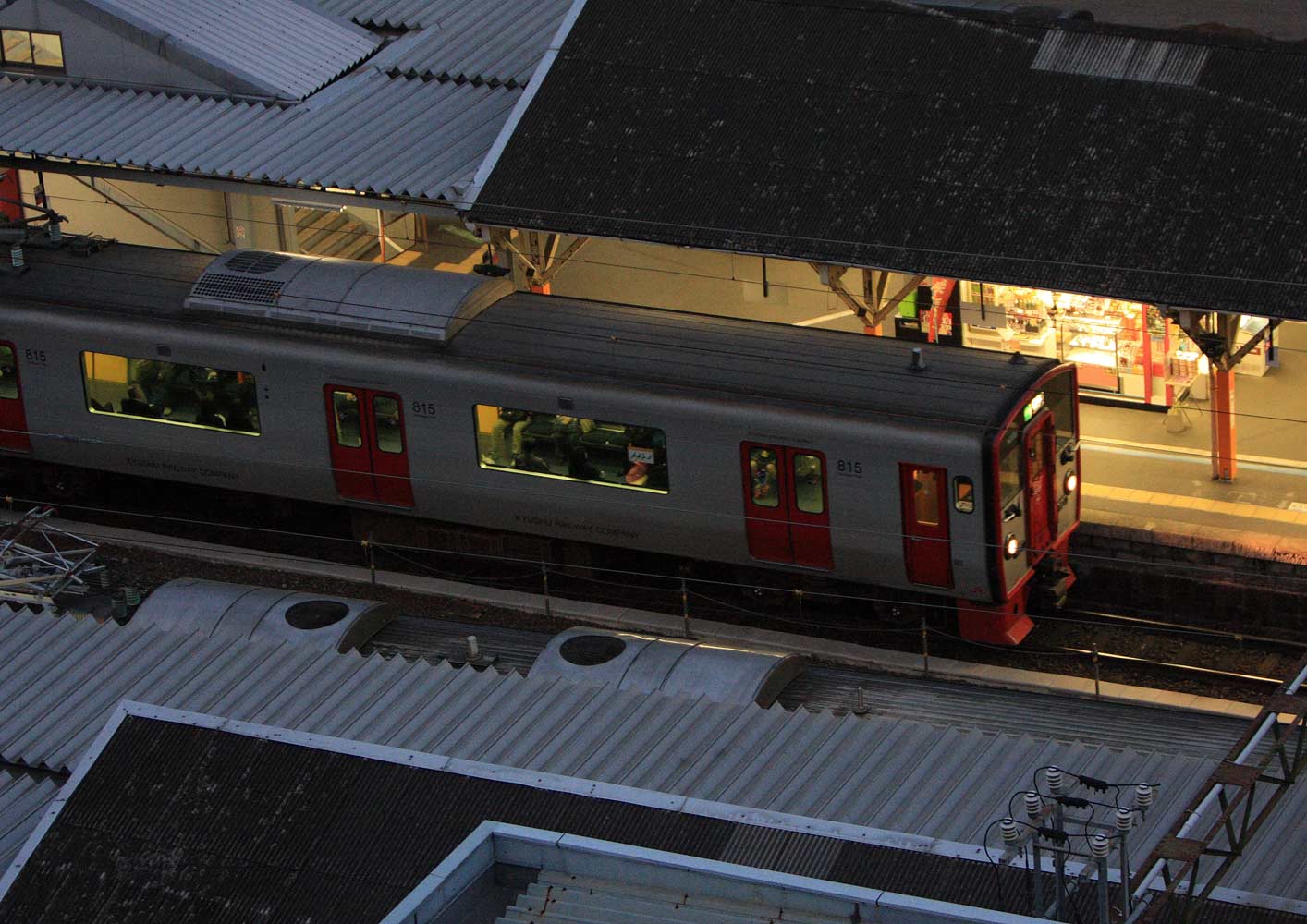 熊本駅　815系普通列車