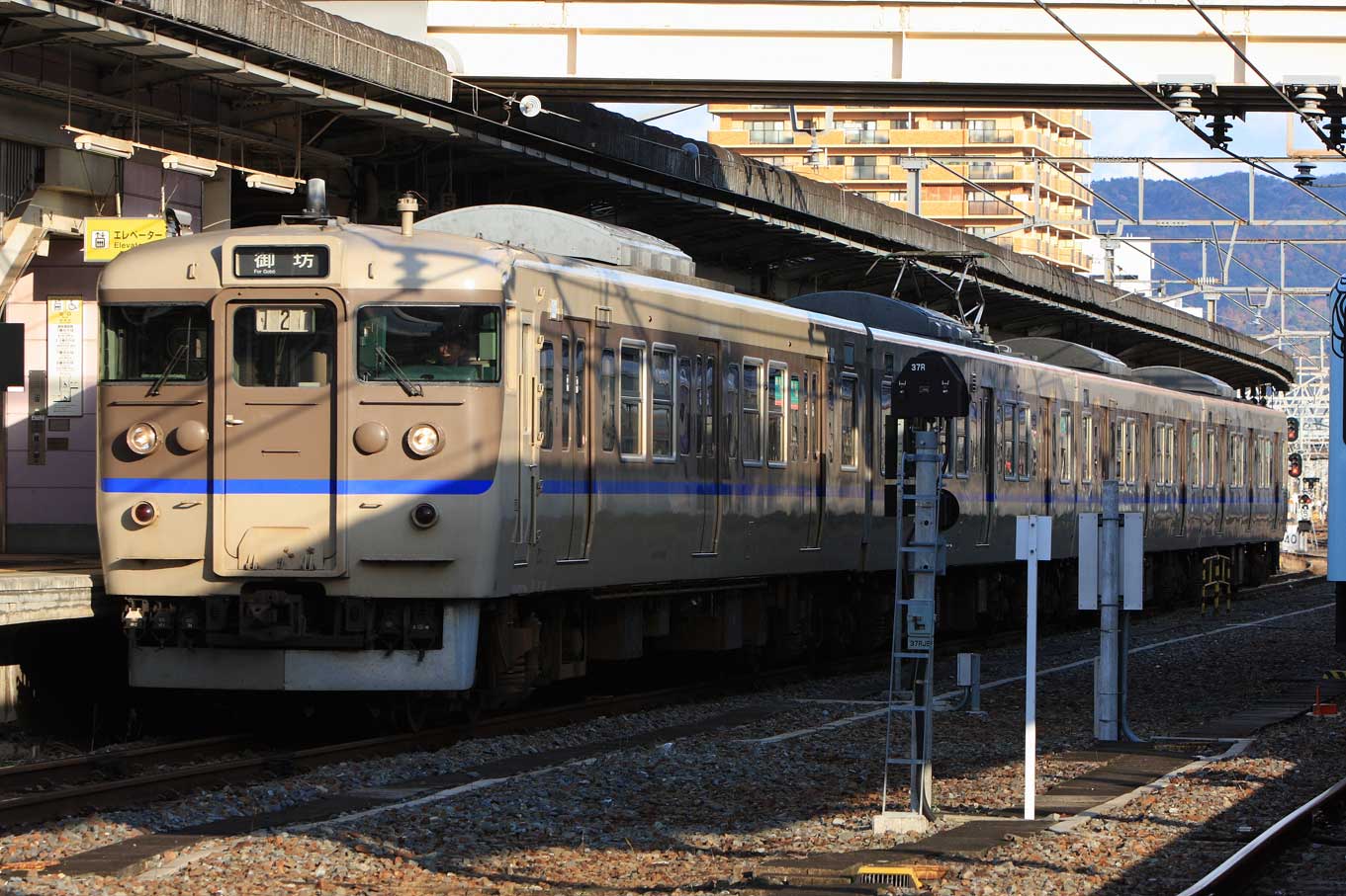 和歌山駅　113系普通列車