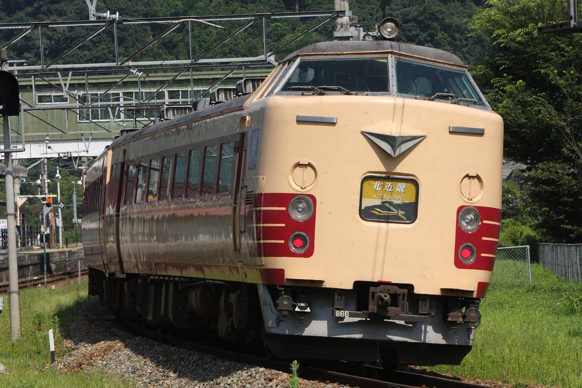 福知山線谷川－下滝　183系特急「北近畿」