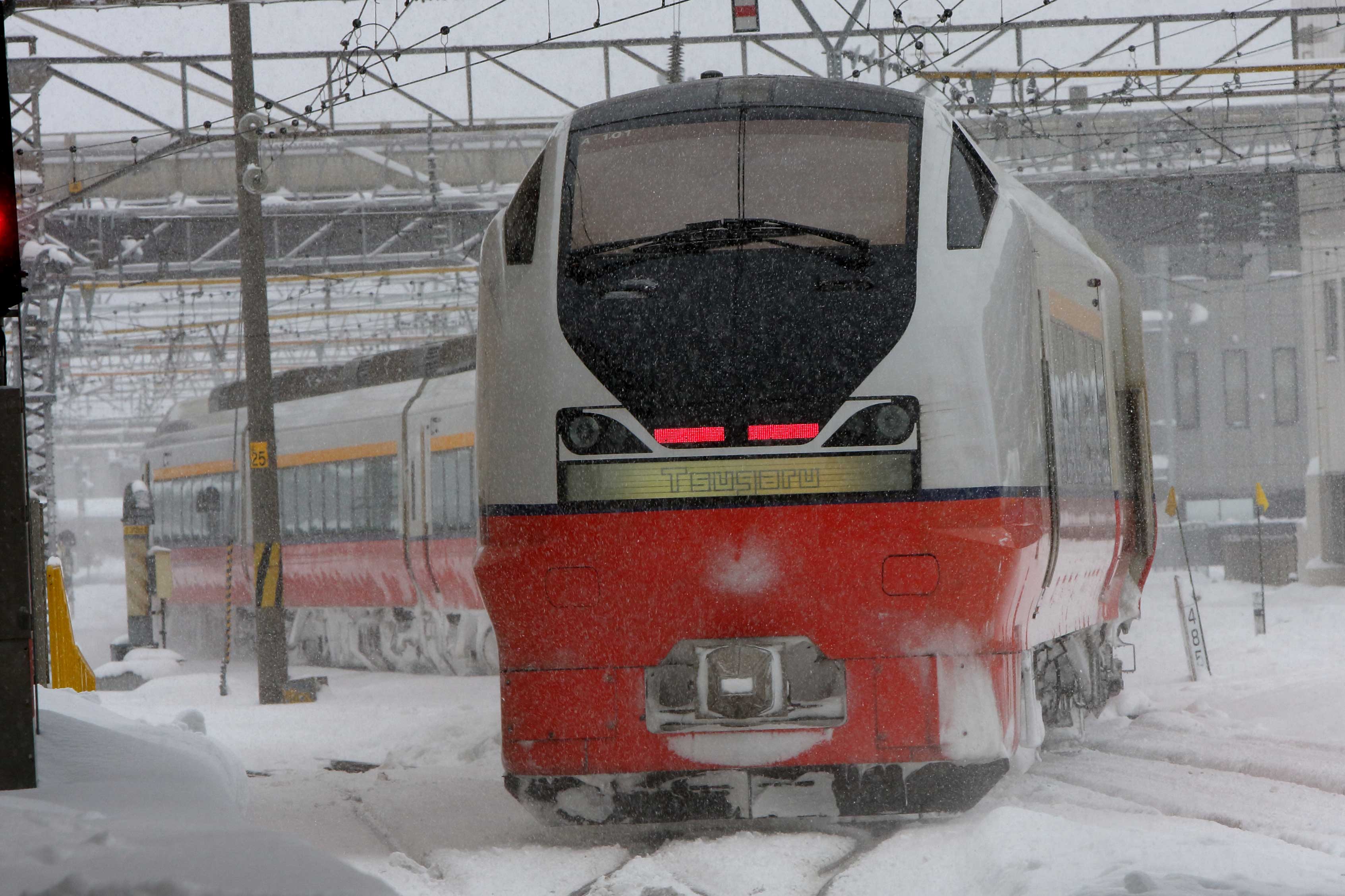 青森駅　E751系特急「つがる」