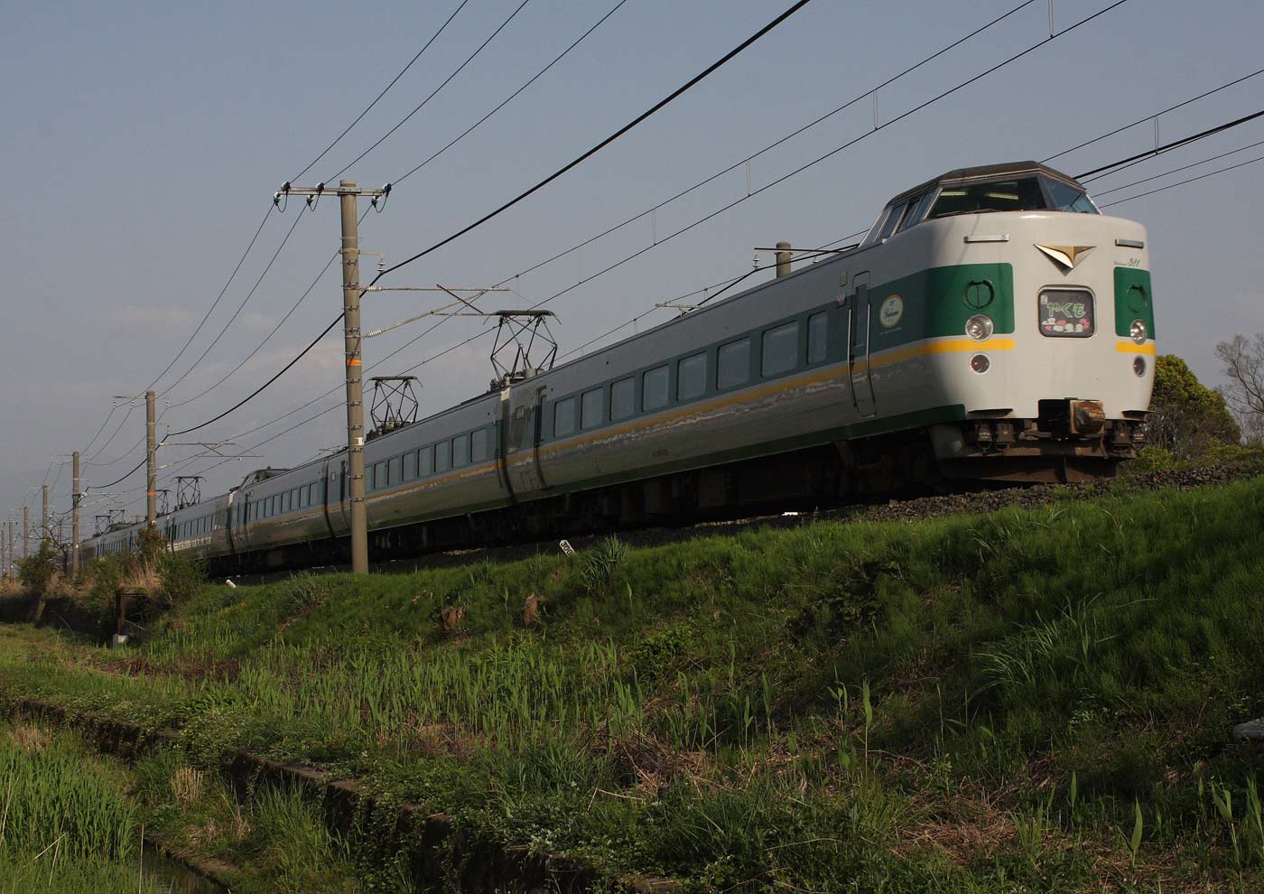 山陰本線東山公園－米子　381系特急「やくも」