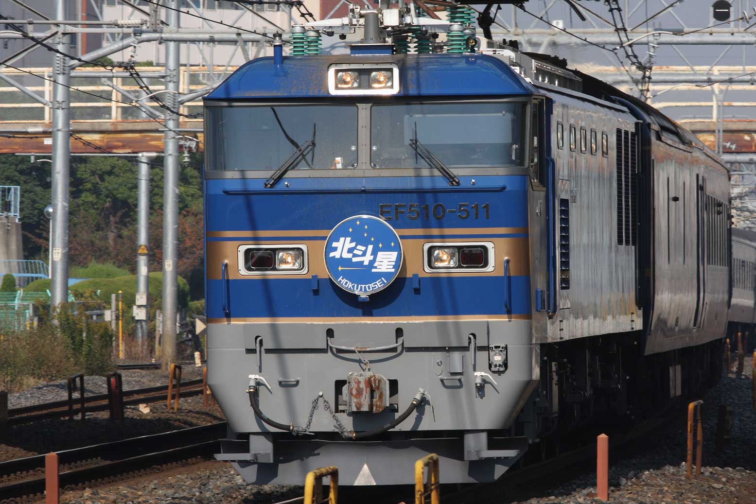 東北本線南浦和－蕨　EF510牽引寝台特急「北斗星」