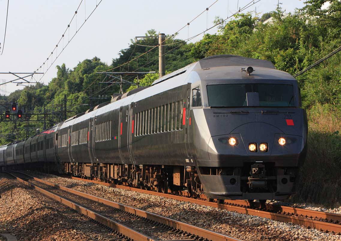 鹿児島本線原田－天拝山　787系特急「有明」