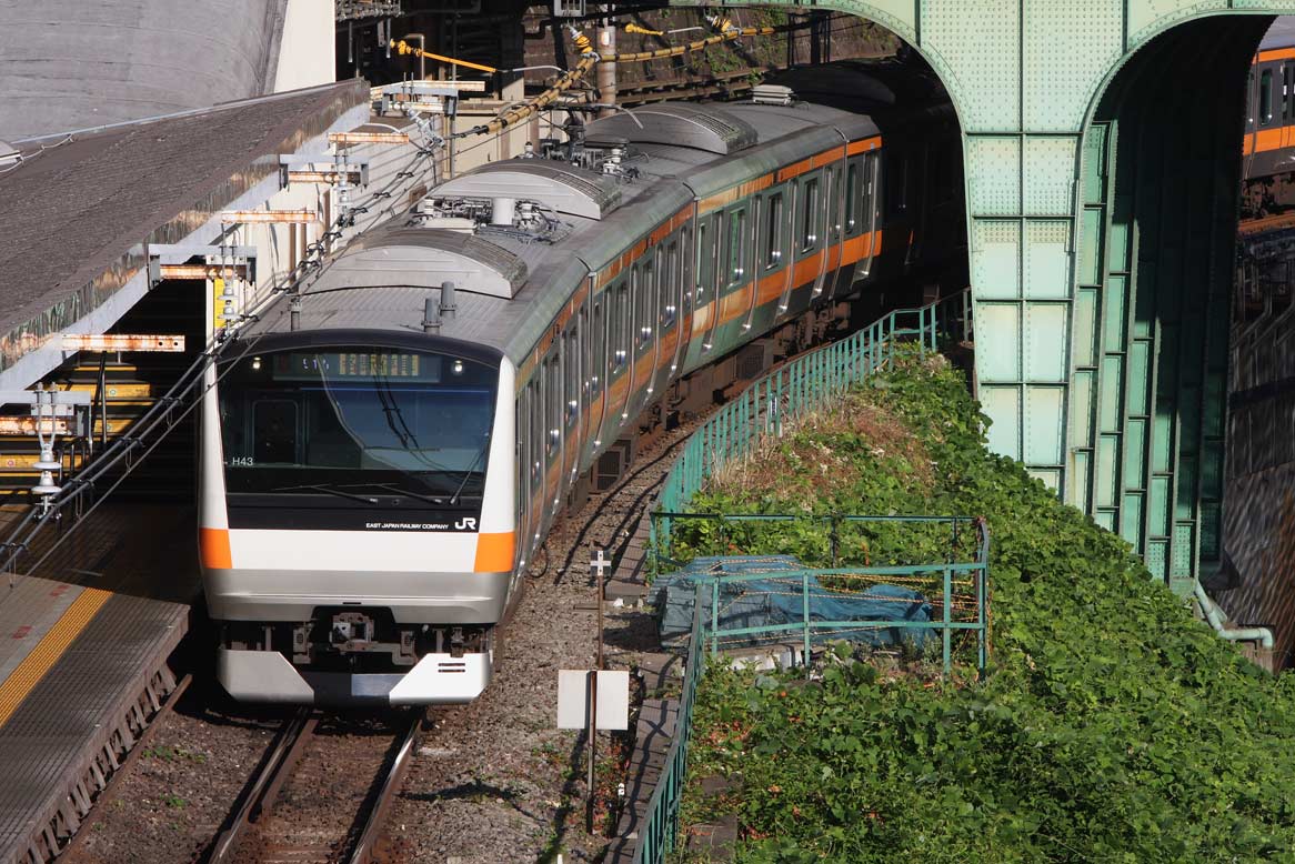 中央本線御茶ノ水駅入線 E233系快速