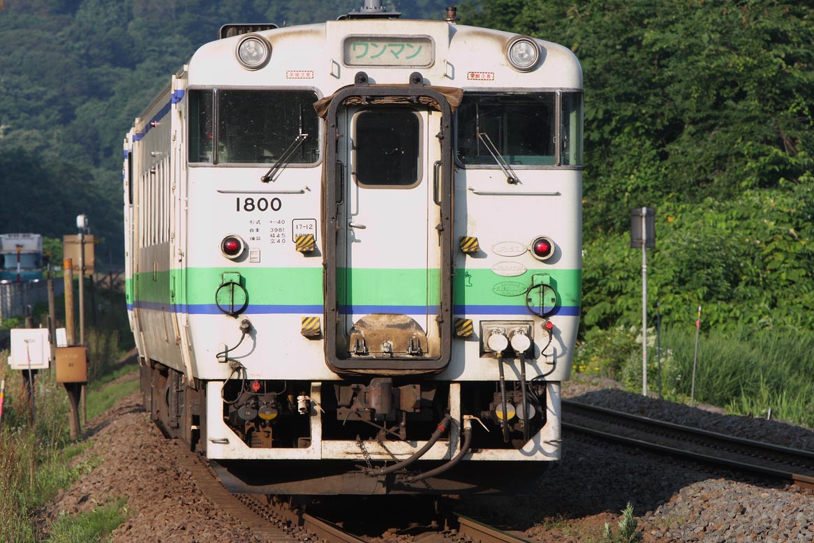 函館本線大沼－七飯　キハ40系普通列車