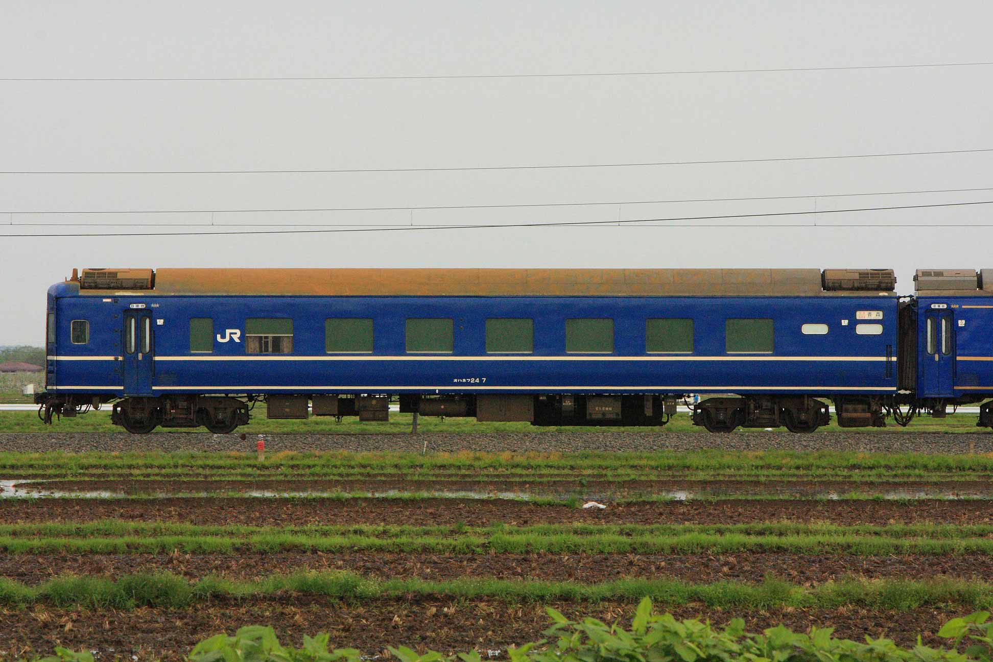 奥羽本線川部－北常磐　24系寝台特急「日本海」