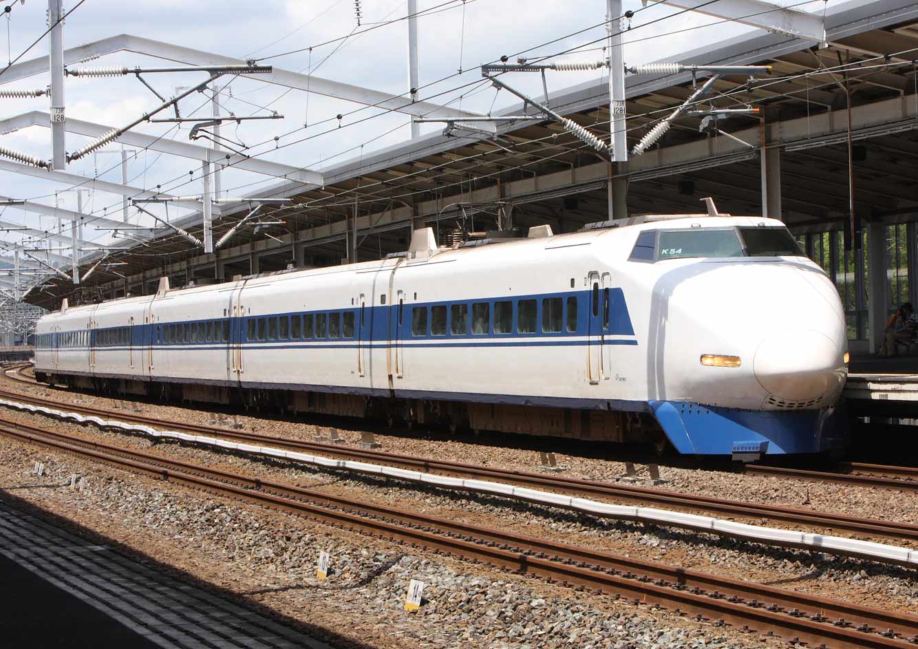 山陽新幹線福山駅　100系新幹線「こだま」