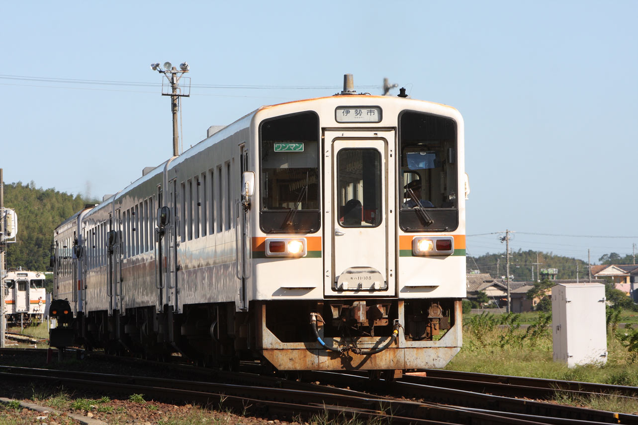 紀勢本線多気－外城田　キハ11形普通列車