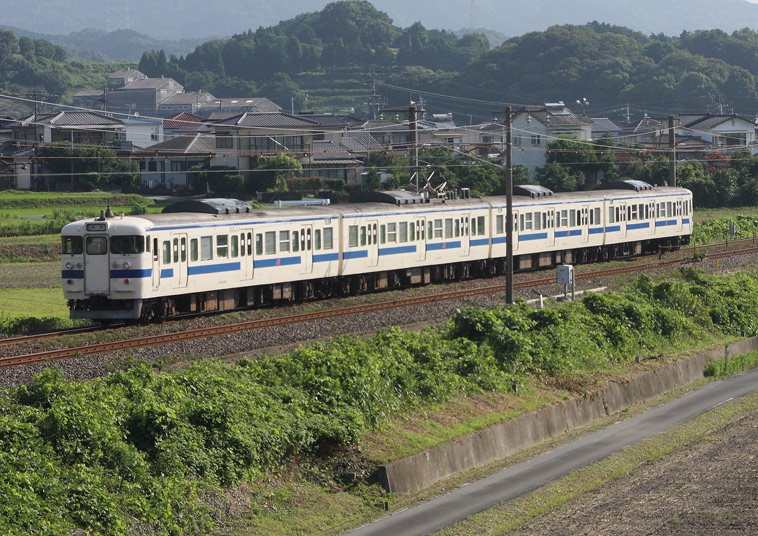 長崎本線中原－肥前麓　415系普通列車