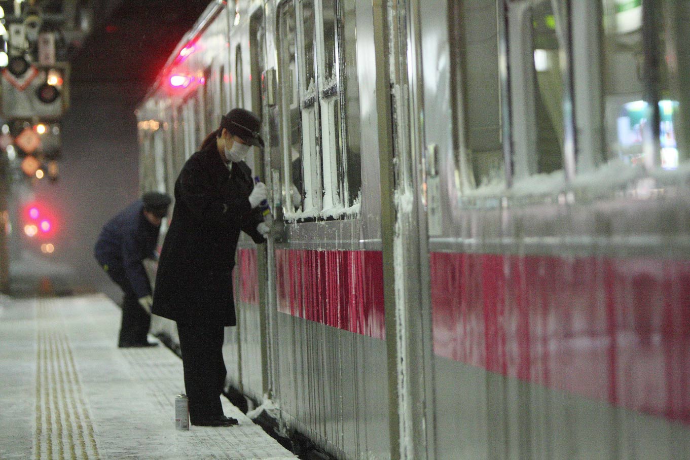 秋田駅　710系普通列車