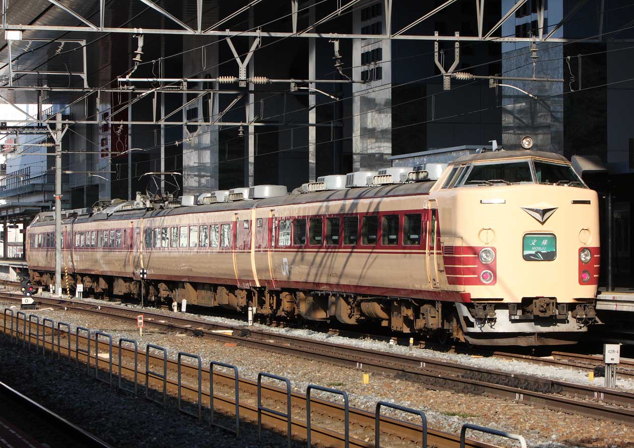 京都駅　183系特急回送