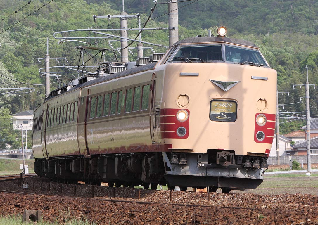 福知山線道場－三田　183系特急「こうのとり」