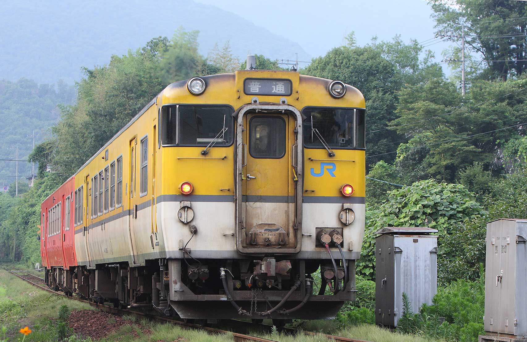 芸備線白木山－狩留家　キハ47普通列車